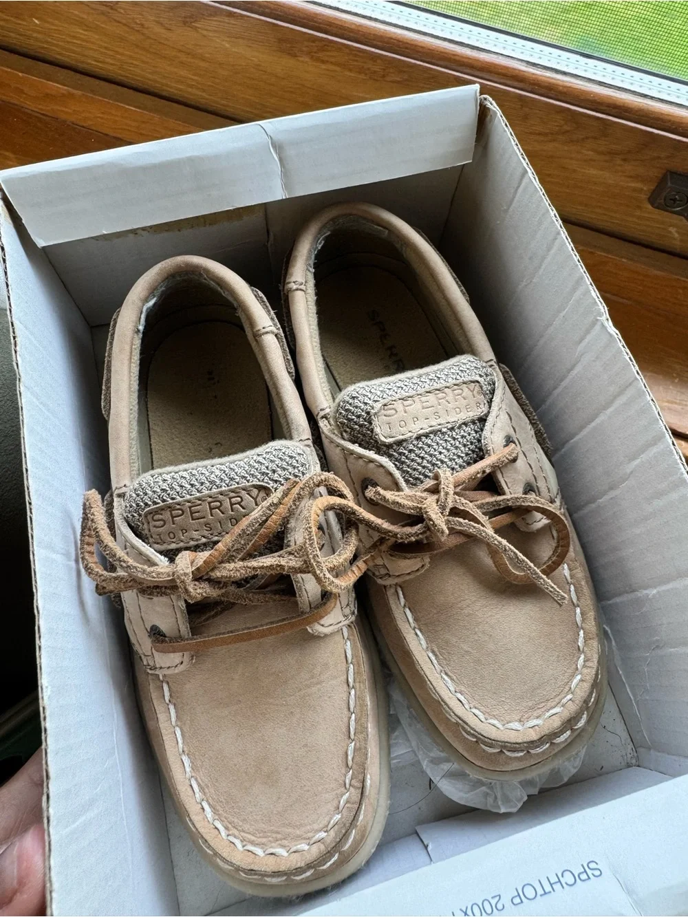 Sperry Light Tan/Oat